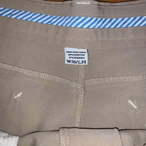 Men's Footjoy khaki Pants - Picture 3 of 5